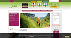 Desktop Screenshot of cdt-jura.fr